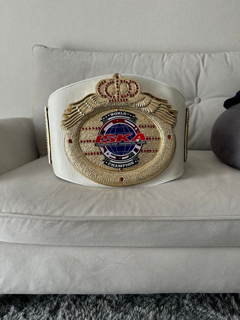伝説の猛女　ISKAチャンピオンベルト　レプリカ
