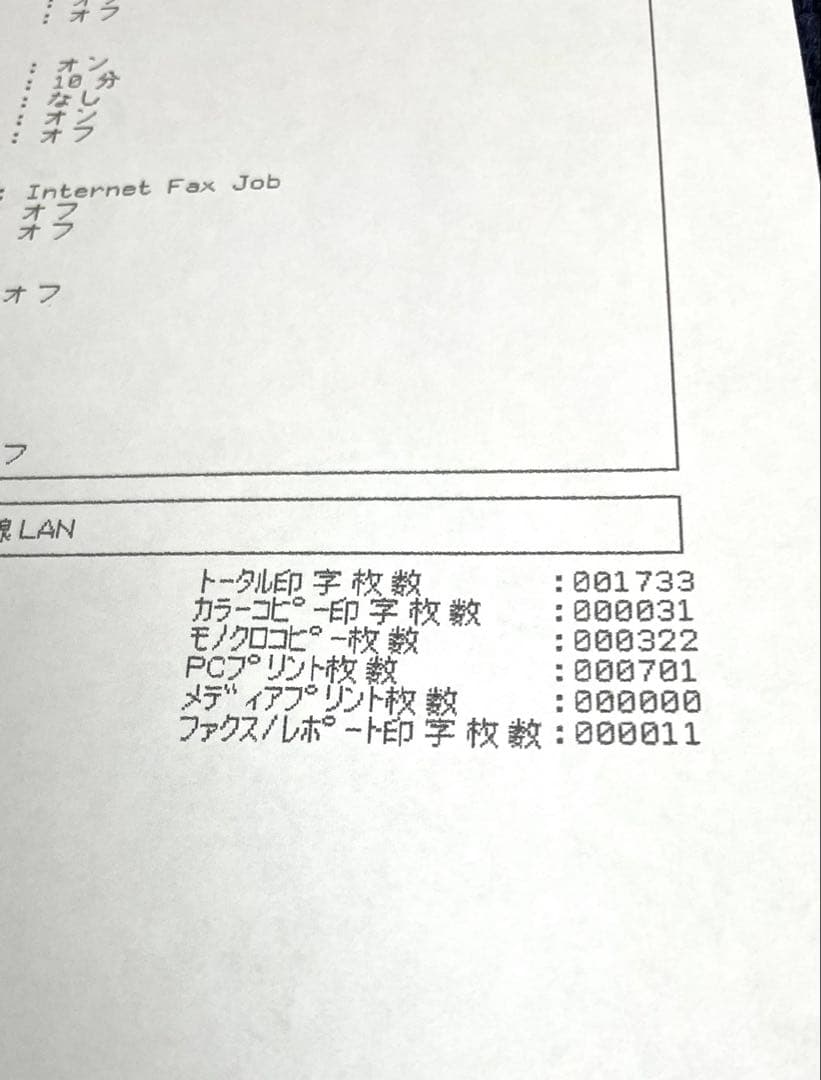 ●トータル印字枚数1733枚 brother MFC-J6983CDW●