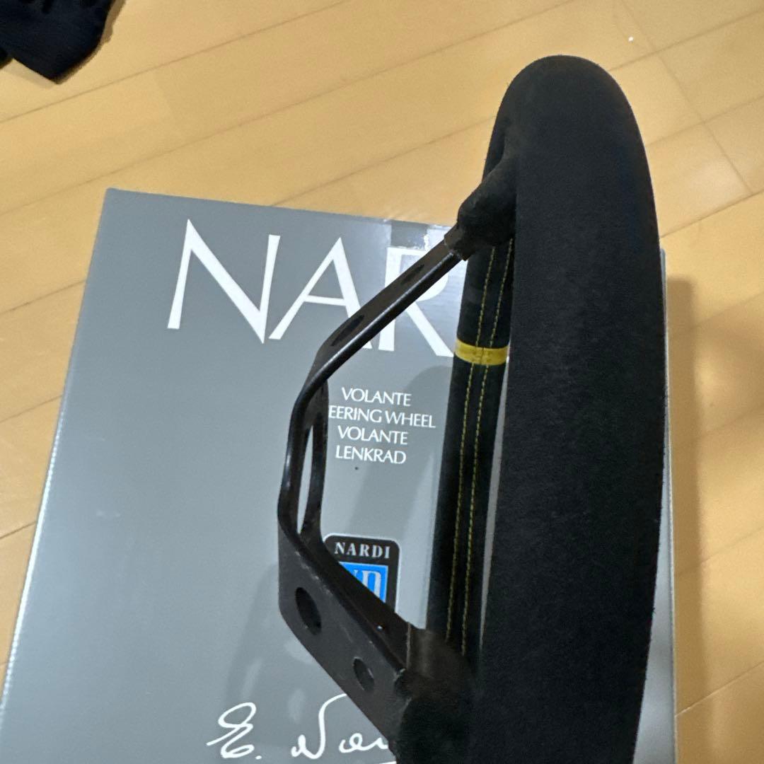 OMP スウェード ステアリング ディープコーン 3本スポーク 33φ 即納