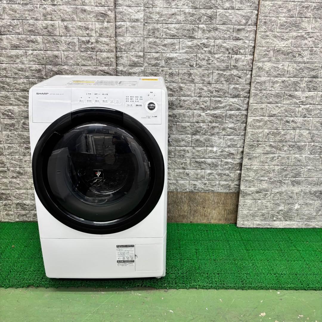 486 ドラム式洗濯機　SHARP 容量7kg 乾燥3.5kg 単身向住居設置可