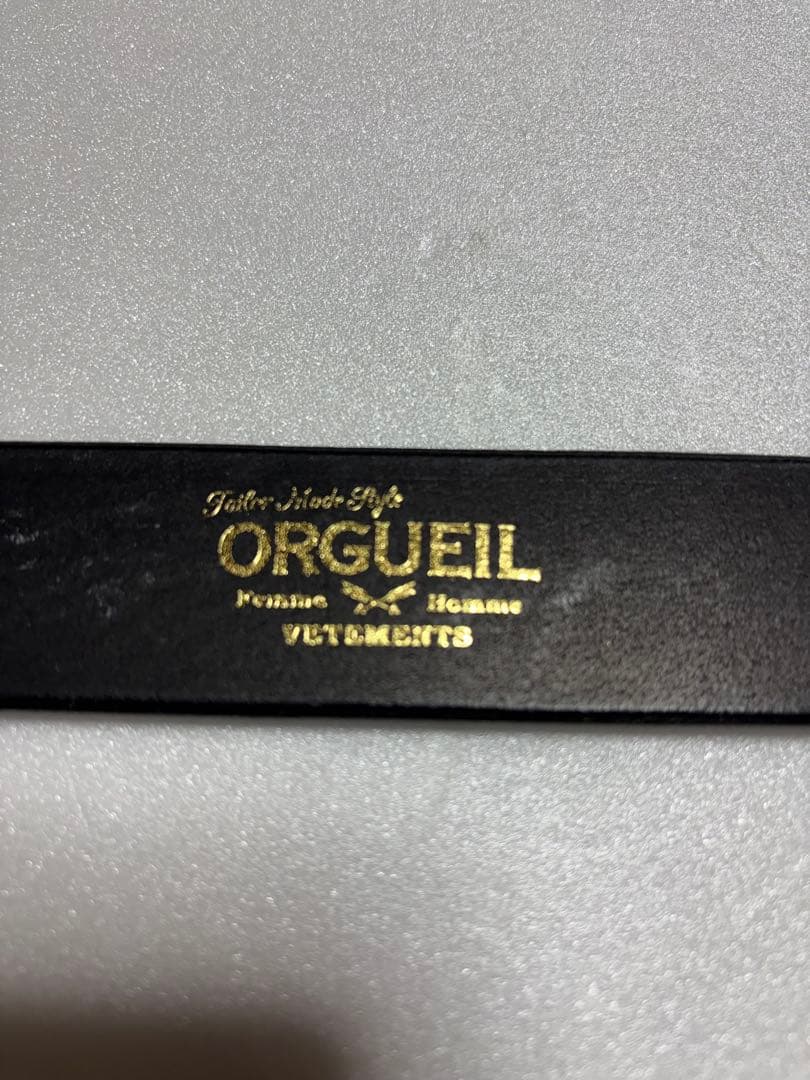 グリッター　orgueil オルゲイユ　ベルト　サイズ36インチ