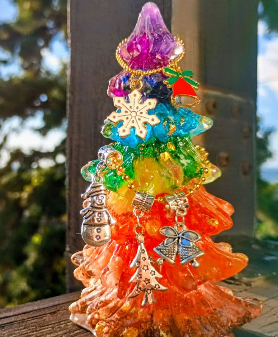 CHAKRA✧Xmasツリーのオルゴナイト♥きらっとさま♥おまとめ❤専用です