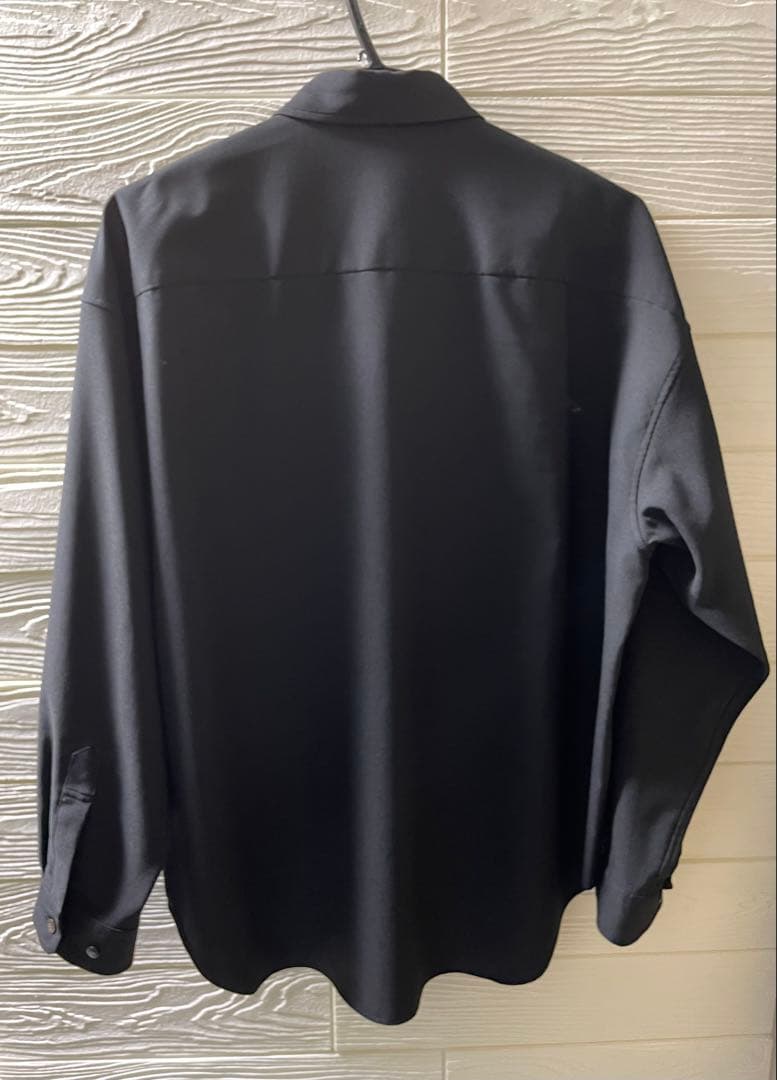 パブリックトウキョウ　コンフォートリラックスシャツ　ブラック