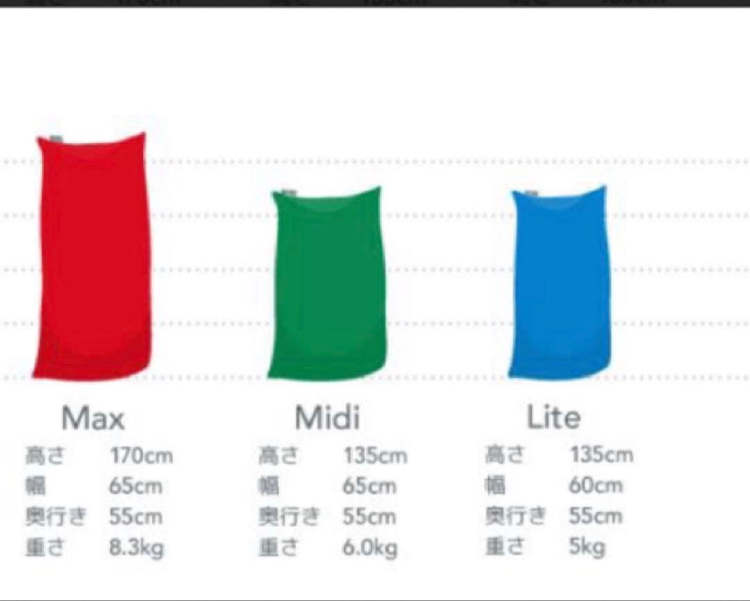ヨギボー　MAX ライトグレー　引き渡しのみ