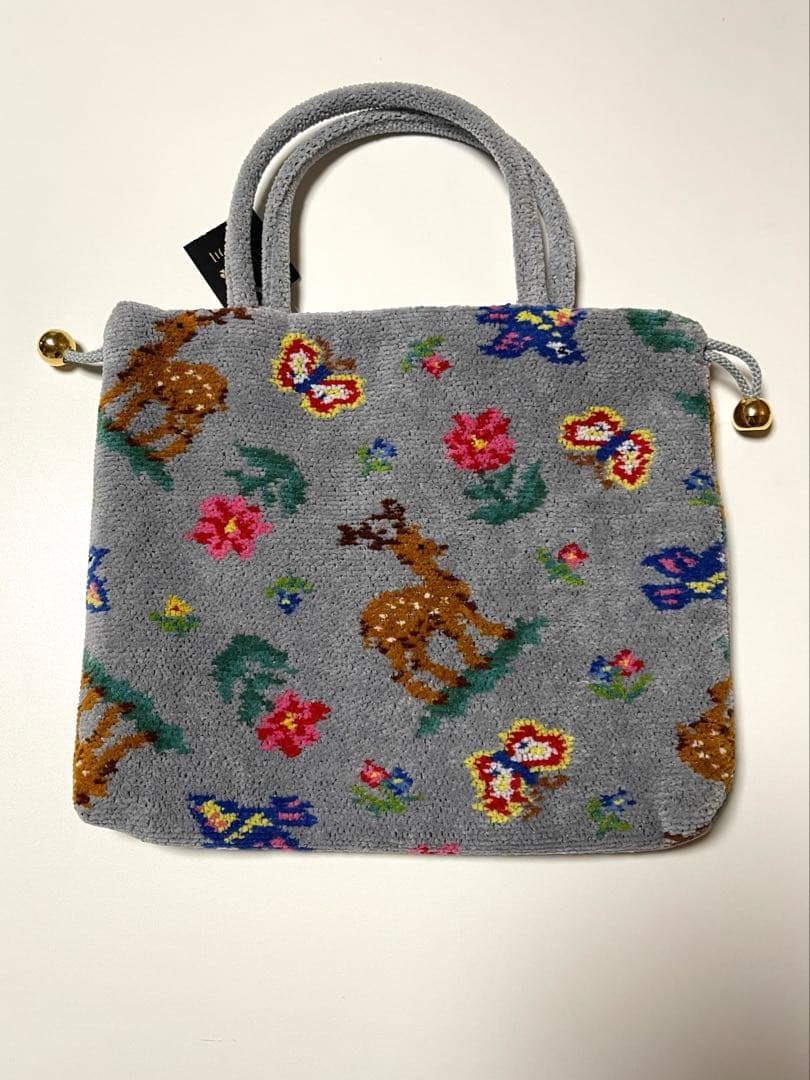 遊 中川 フェイラー　手付き巾着