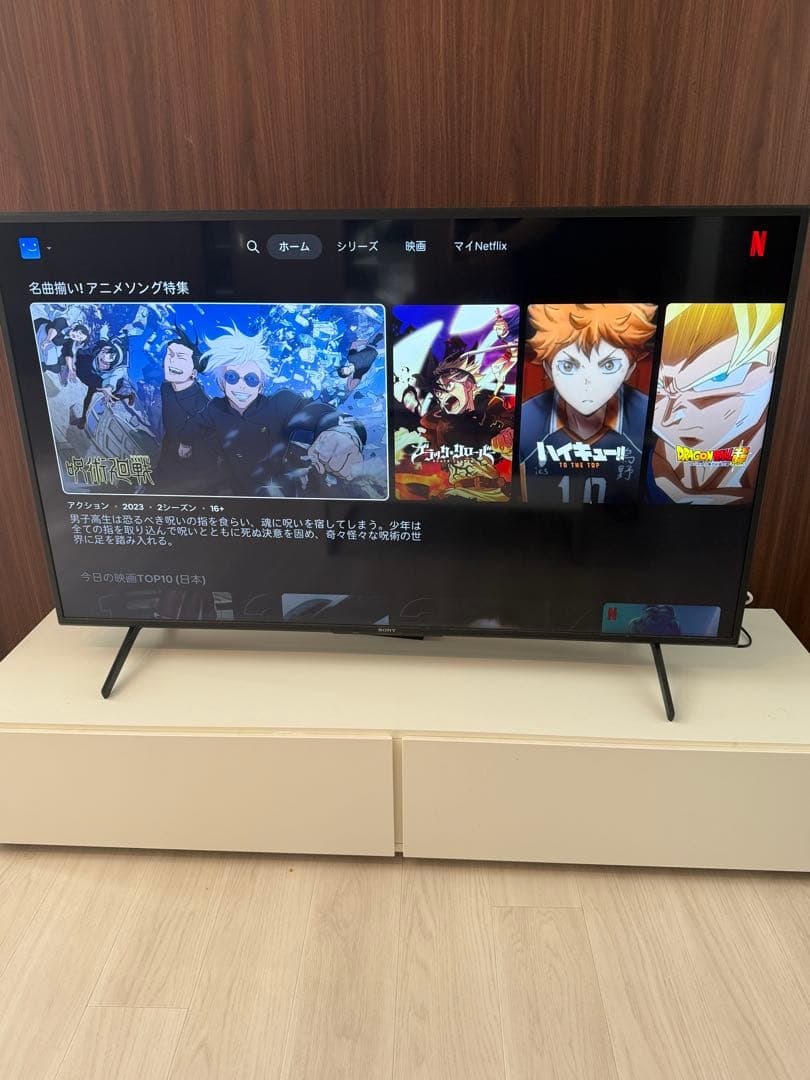 な*け様 ソニー 55V型 4K 液晶テレビ ブラビア KJ-55X80J