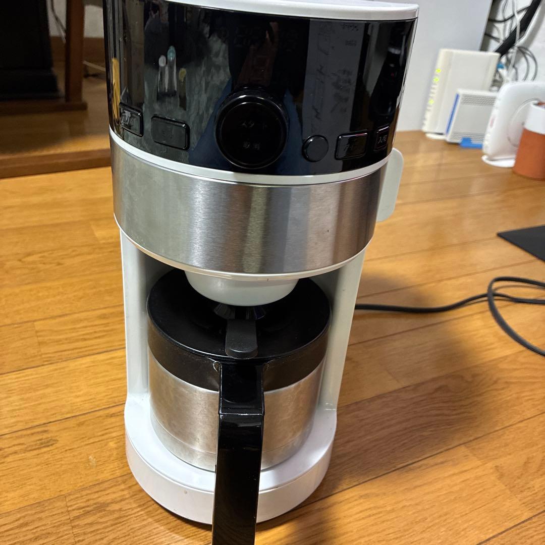 シロカ　コーン式全自動コーヒーメーカー　SC-C124 付属品付き