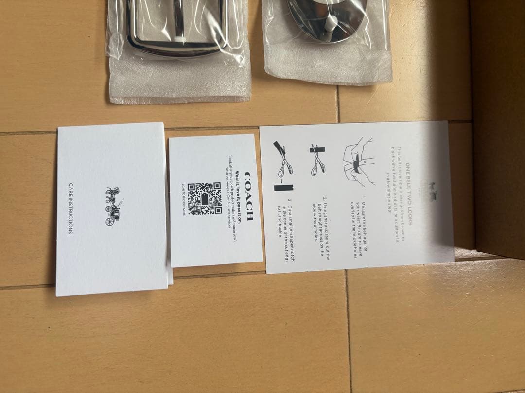 コーチ COACH リバーシブル ブラック シグネチャーベルト