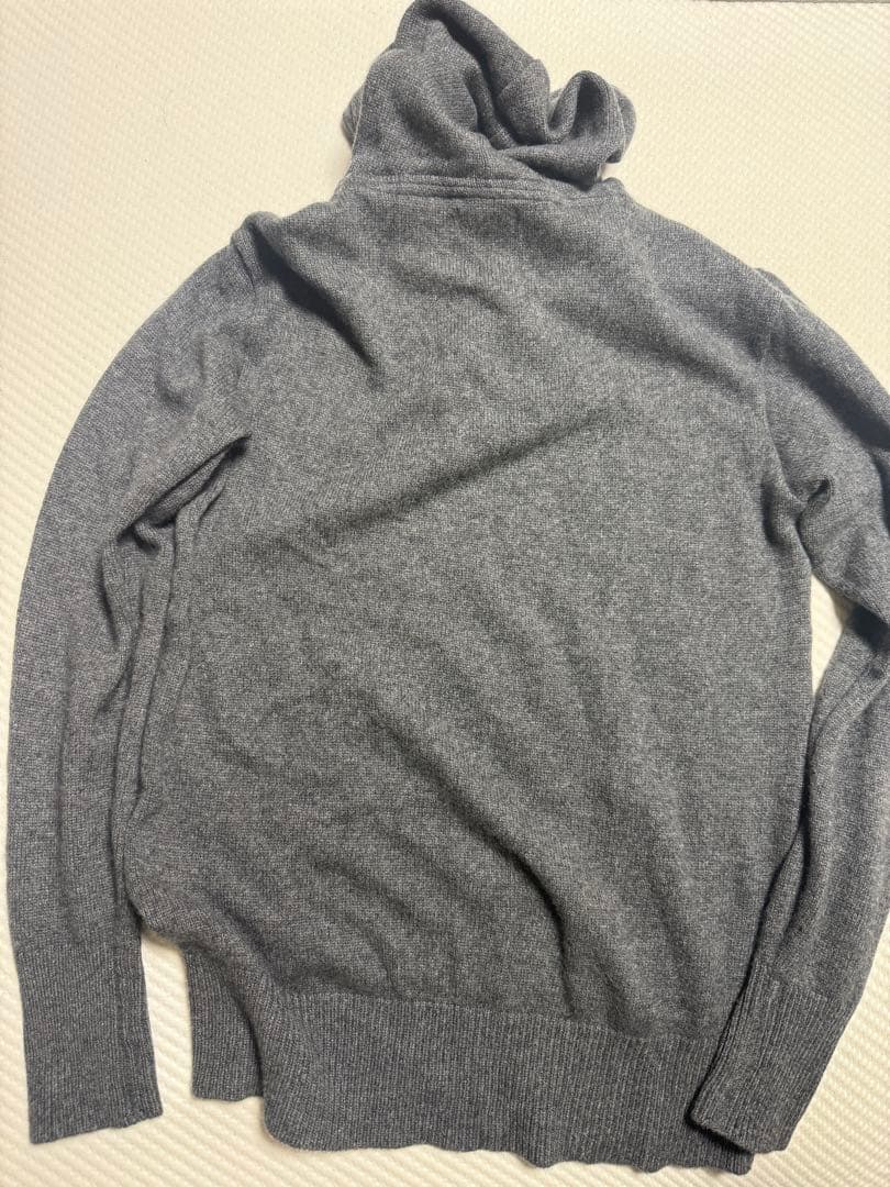 N*k様 SOPH Oranje カシミア　ニット　パーカー　グレー　カシミヤ