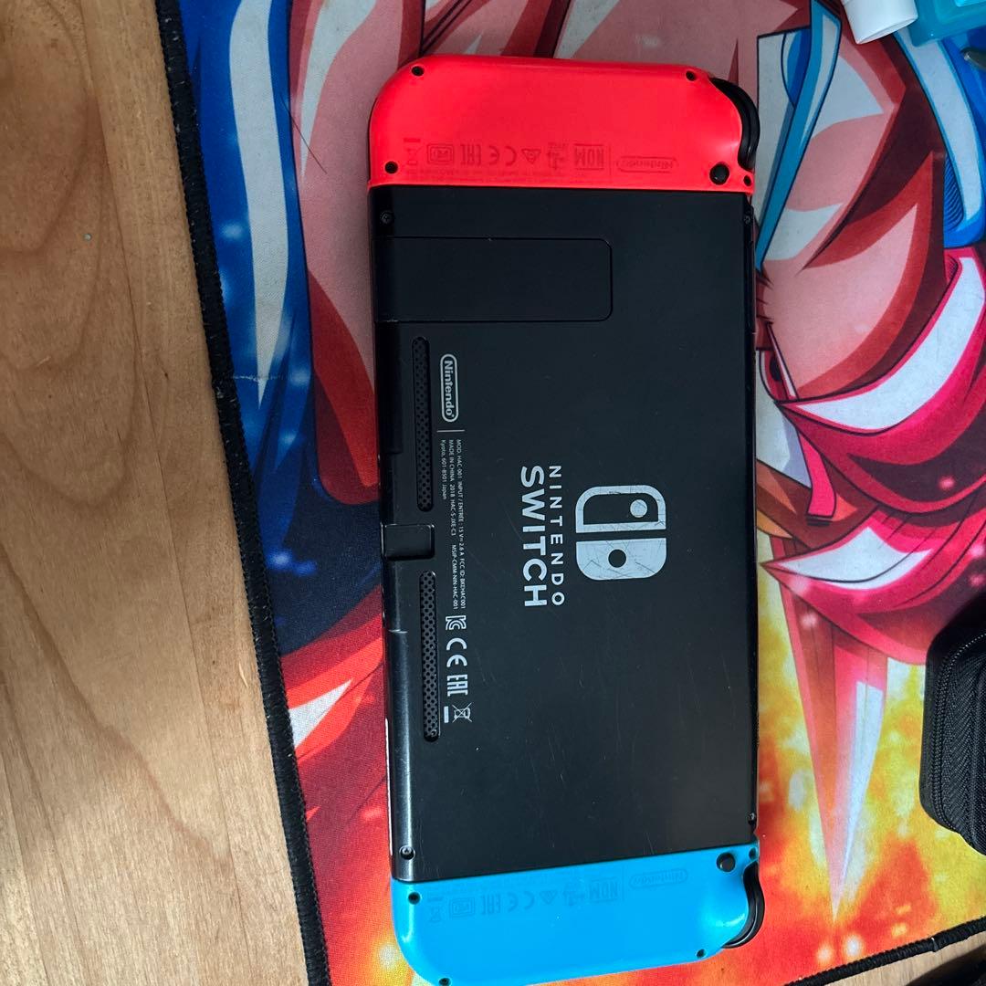 碧*！様 Nintendo Switch ネオンブルー/ネオンレッド 本体 ドッ