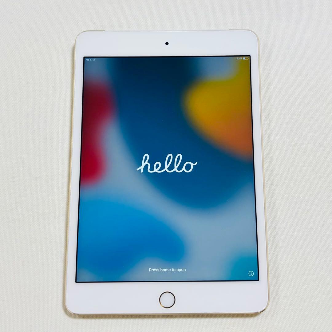 iPad mini 4 128GB Cellularモデル　SIMロック解除済