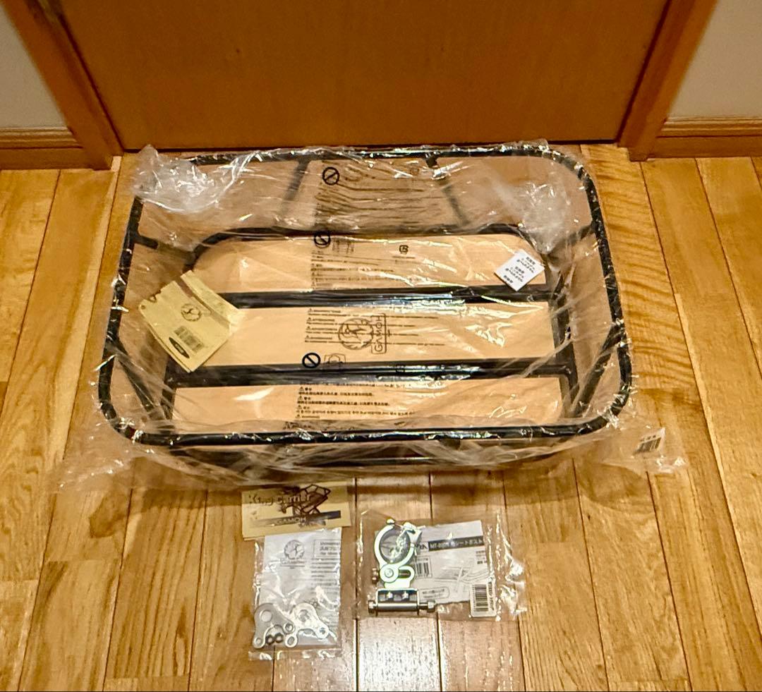 新品未使用★ミノウラ 自転車 キャリア（KCL-1R）GAMOH ブラックウッド