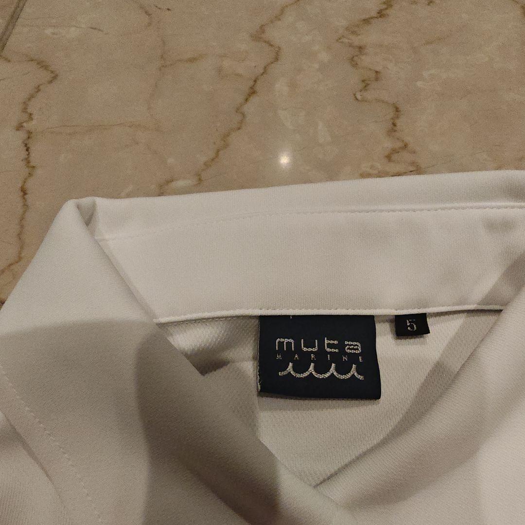 muta-marine ムータマリン ボックスロゴ ポロシャツ