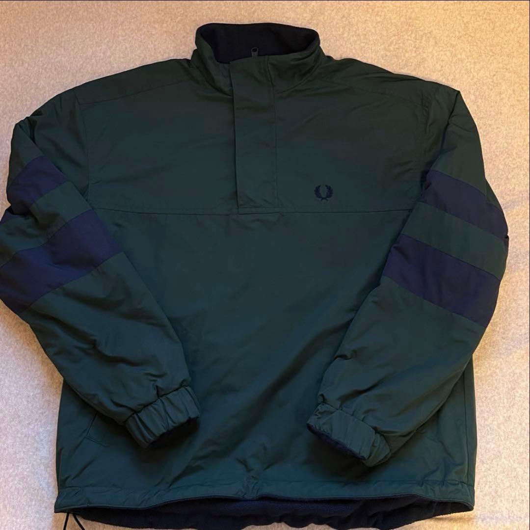 FRED PERRY フレッドペリー　フリース・ハーフジップジャケット