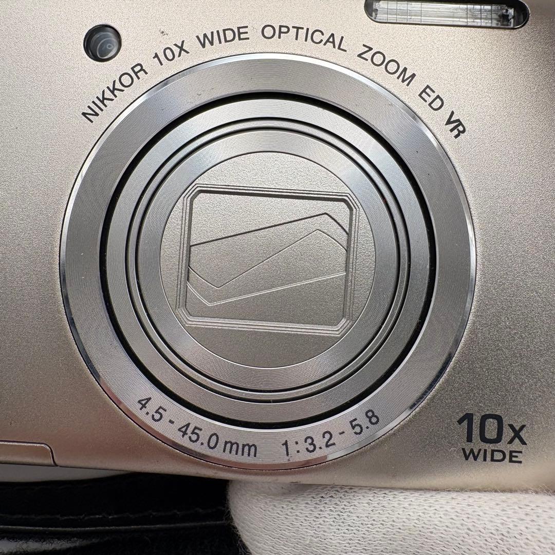 Nikon COOLPIX S6200 シルバー 10倍光学ズーム