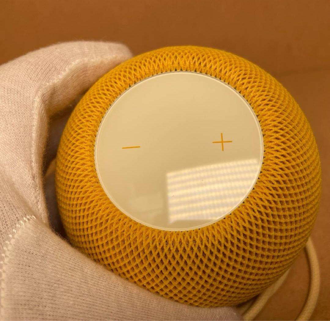 Apple  Pod mini イエロー(アップル ホームポッドミニ)