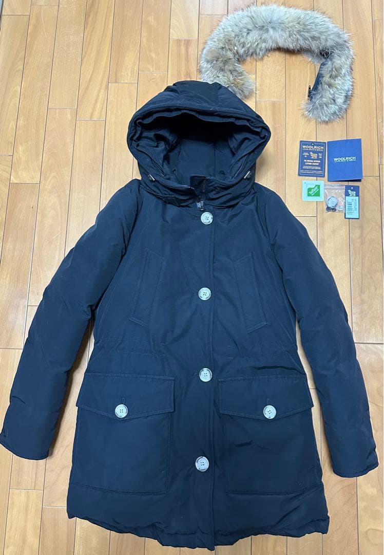 WOOLRICH W`S ARCTIC PARKA HC ダウンコート ブラック