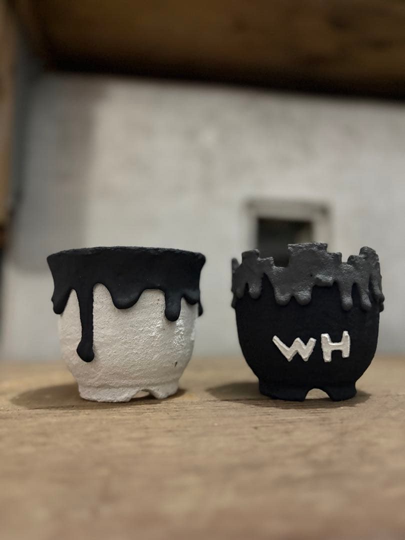 レフトボタニカル　タレ鉢　2個セット