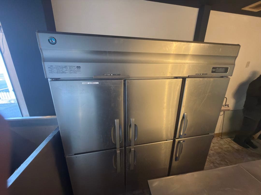 ホシザキ2019年式 6枚ドア冷蔵庫冷凍庫