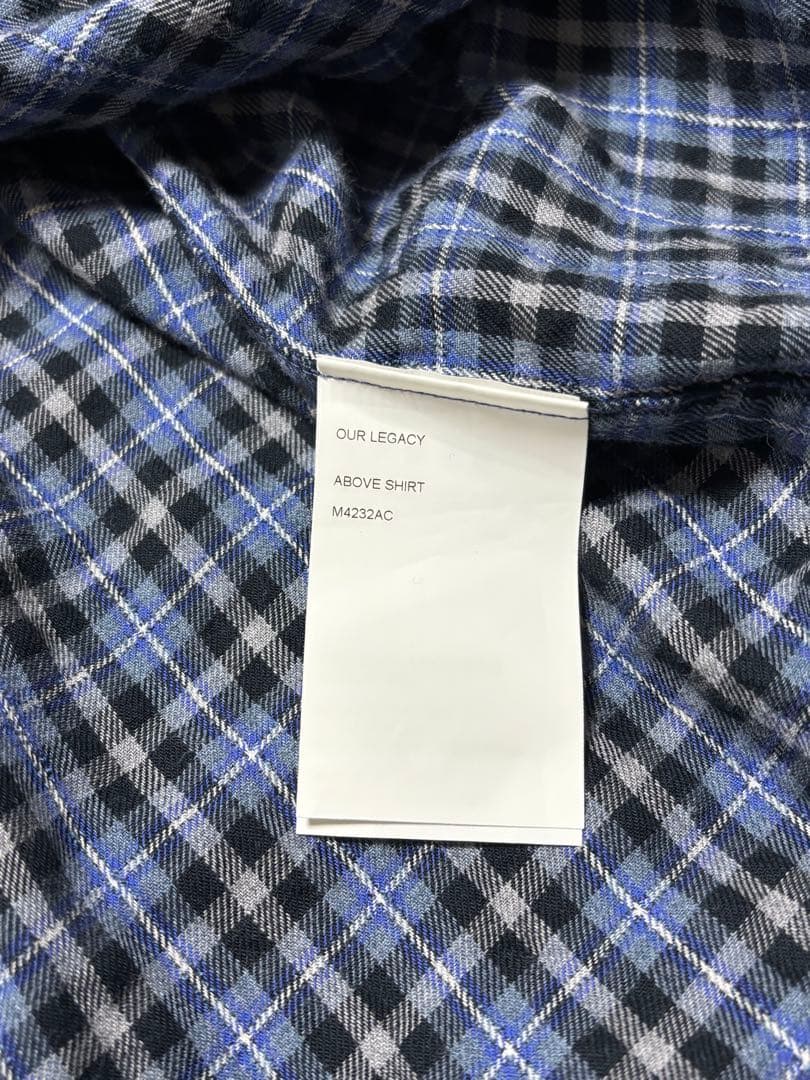 トップス OUR LEGACY ABOVE SHIRT 23AW 46