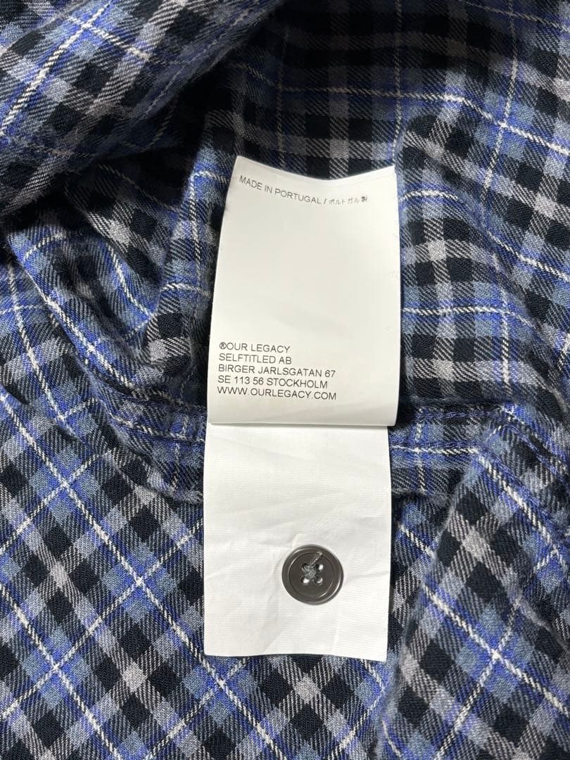トップス OUR LEGACY ABOVE SHIRT 23AW 46