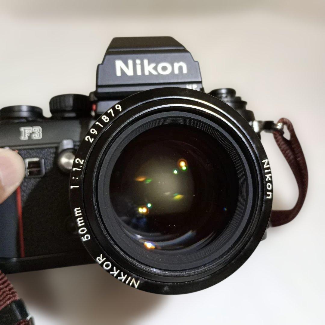 【美品】Nikon F3 HP一眼レフカメラ Nikkor 50mm f1.2