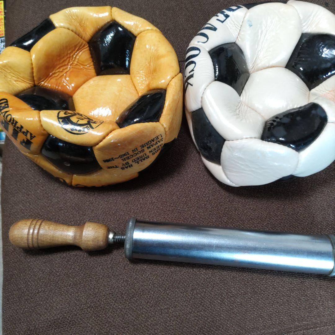 昭和レトロヴィンテージ品　ピ−コックサッカーボール　JFA５号公認球
