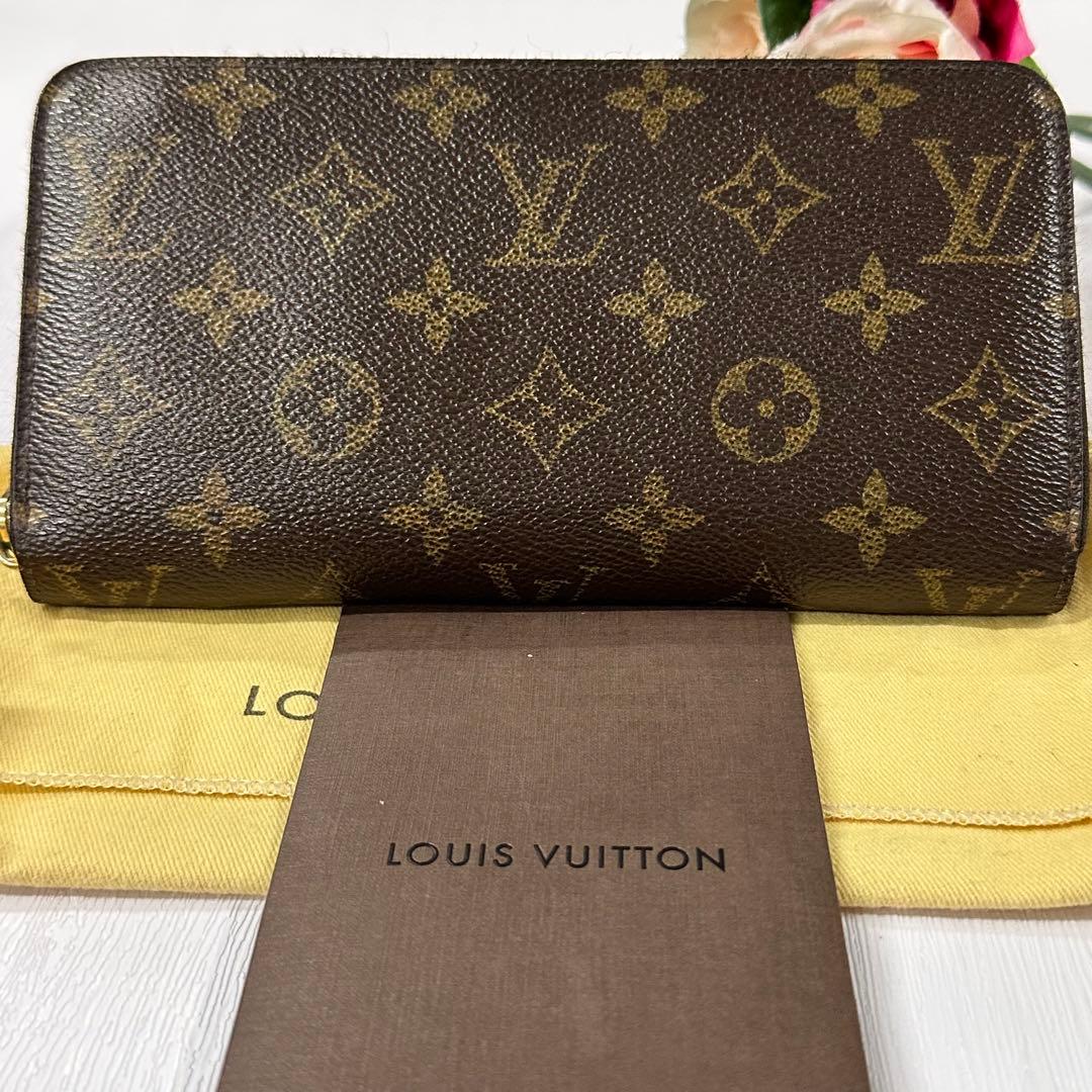 新品同様‼️ 現行　ルイヴィトン　モノグラム　財布　長財布　ジッピーウォレット