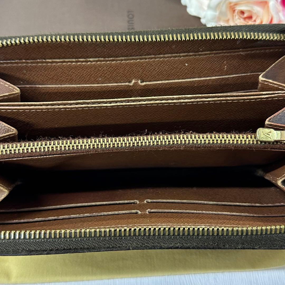 新品同様‼️ 現行　ルイヴィトン　モノグラム　財布　長財布　ジッピーウォレット
