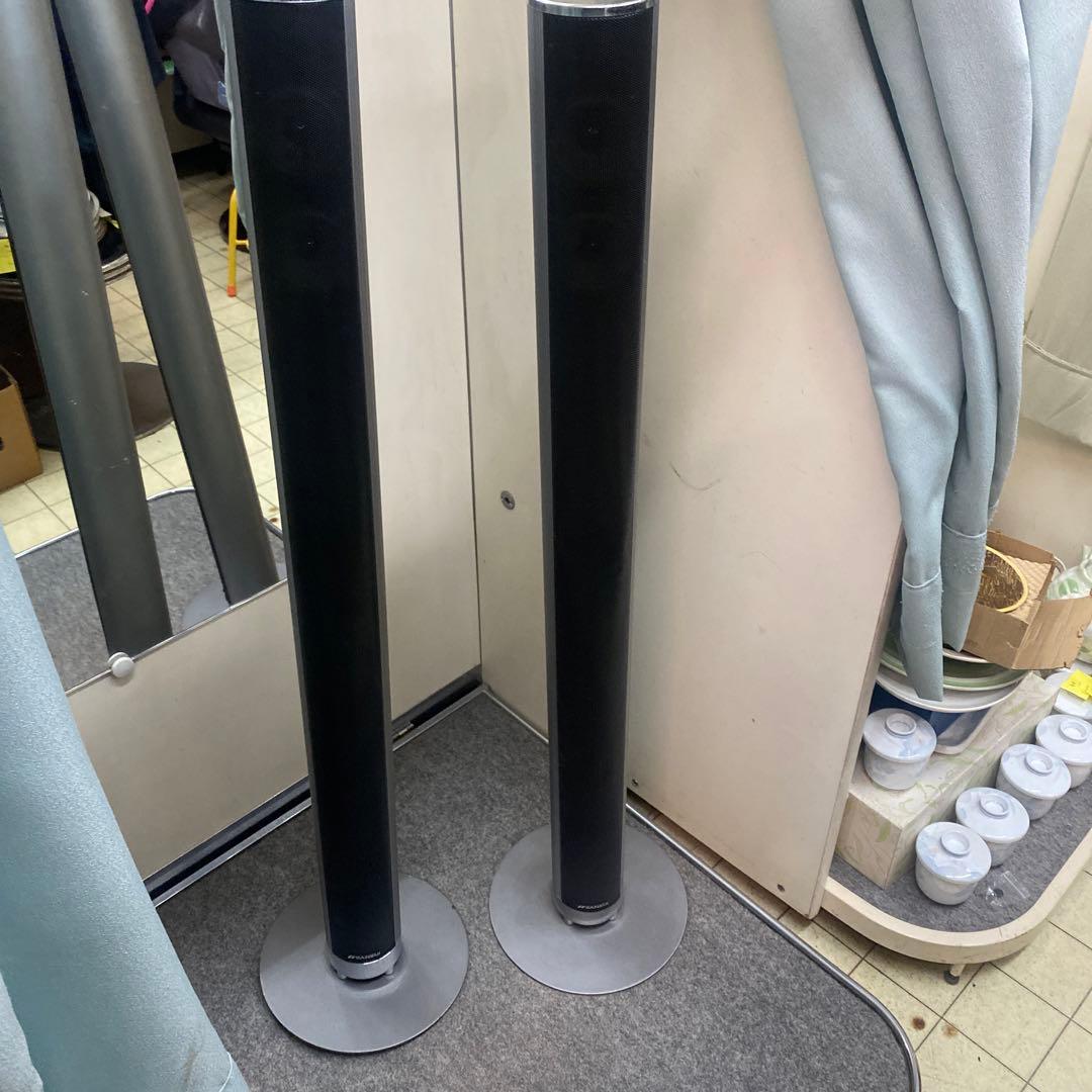 SANSUI ペア　スピーカー　筒形