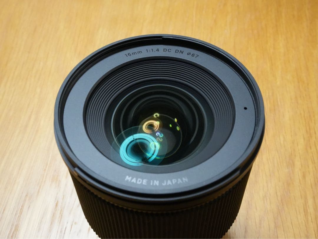 SIGMA16mmF1.4 DC DN SE単焦点APS-C専用ソニーEマウント