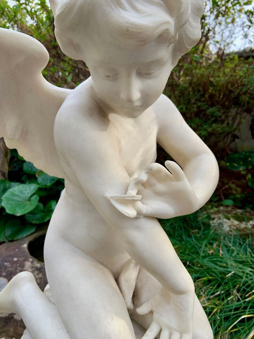 J*C様 Clement-Léopold Steiner 大理石彫刻 キューピッ
