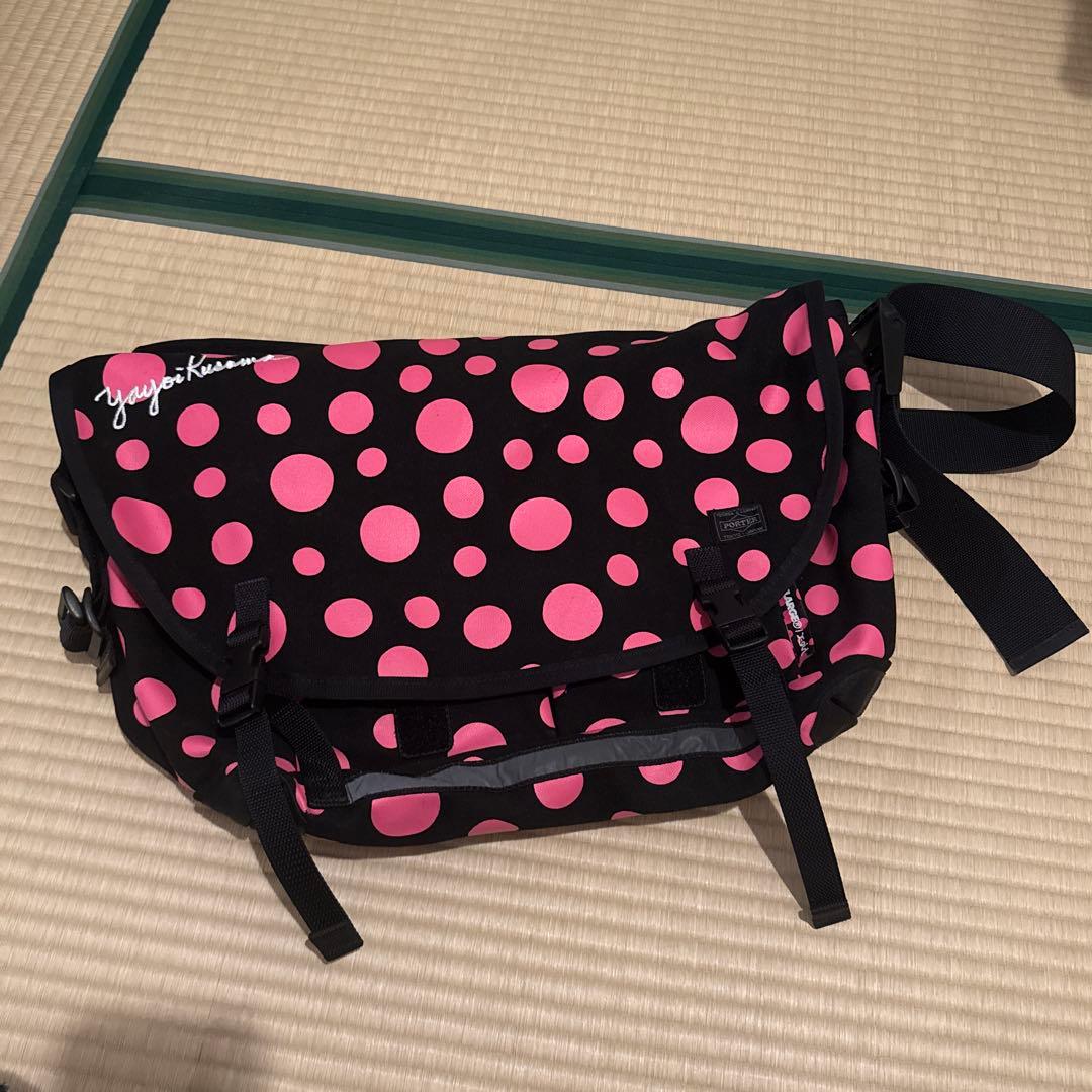 草間彌生、PORTER、XLARGE、X-girl 限定メッセンジャーバッグ