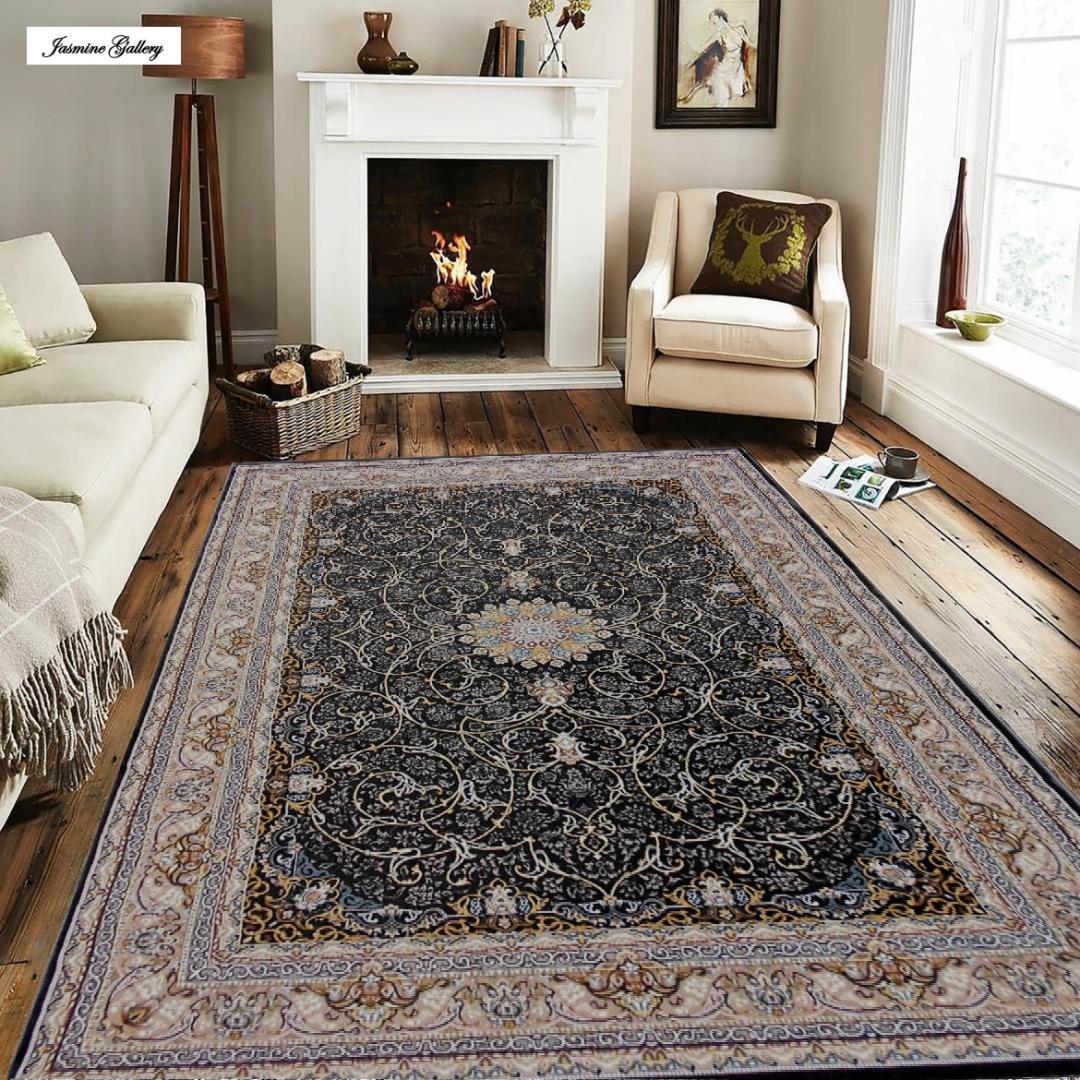 立体柄、144万ノット！本場イラン産 絨毯！200×250cm-38001