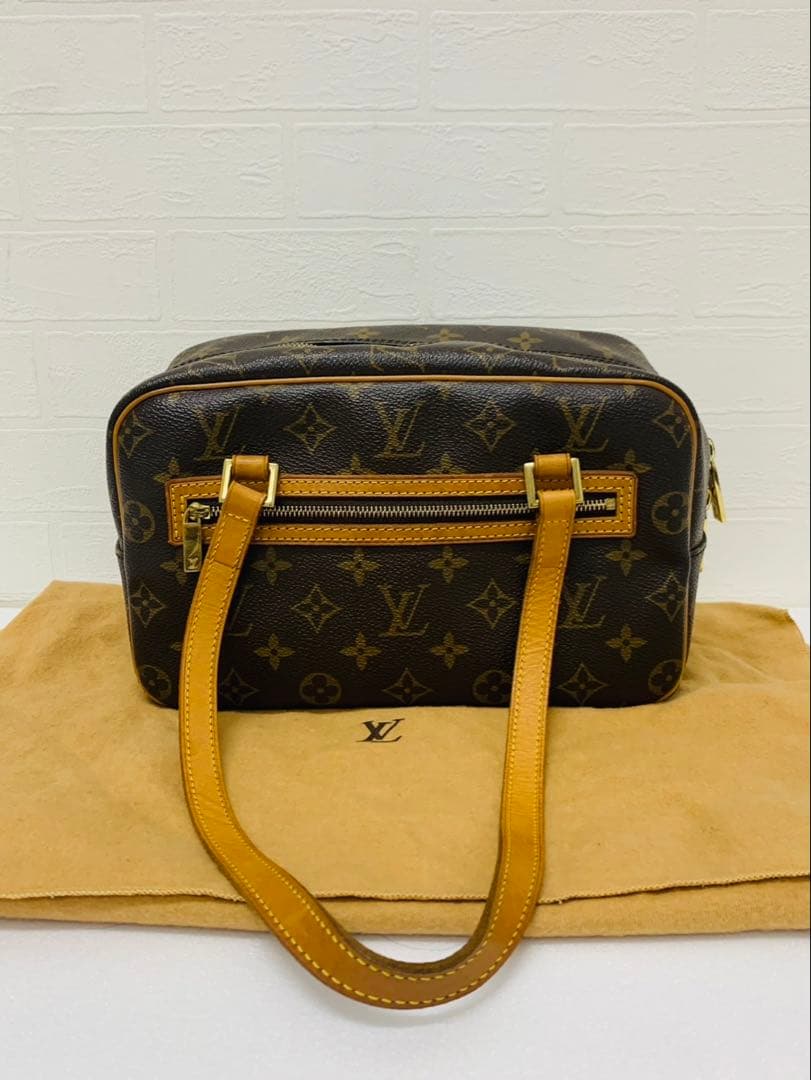 【美品】Louis Vuitton モノグラム ハンドバッグシテMM