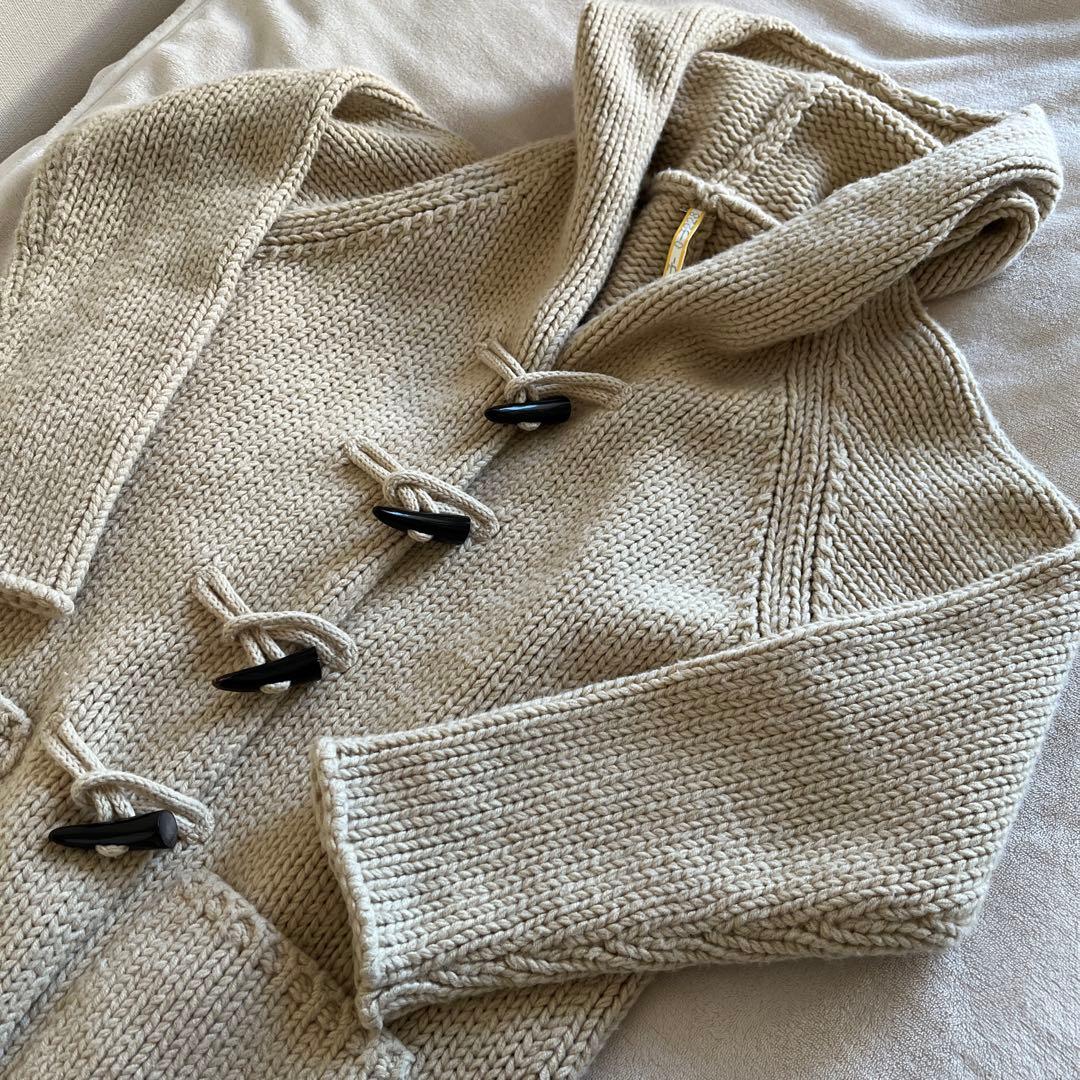 フォクシー　カシミヤブレンドダッフルコート