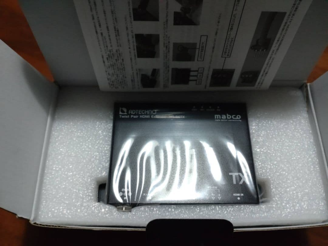 ADtechno【HD-06TX】HDbaseT送信機