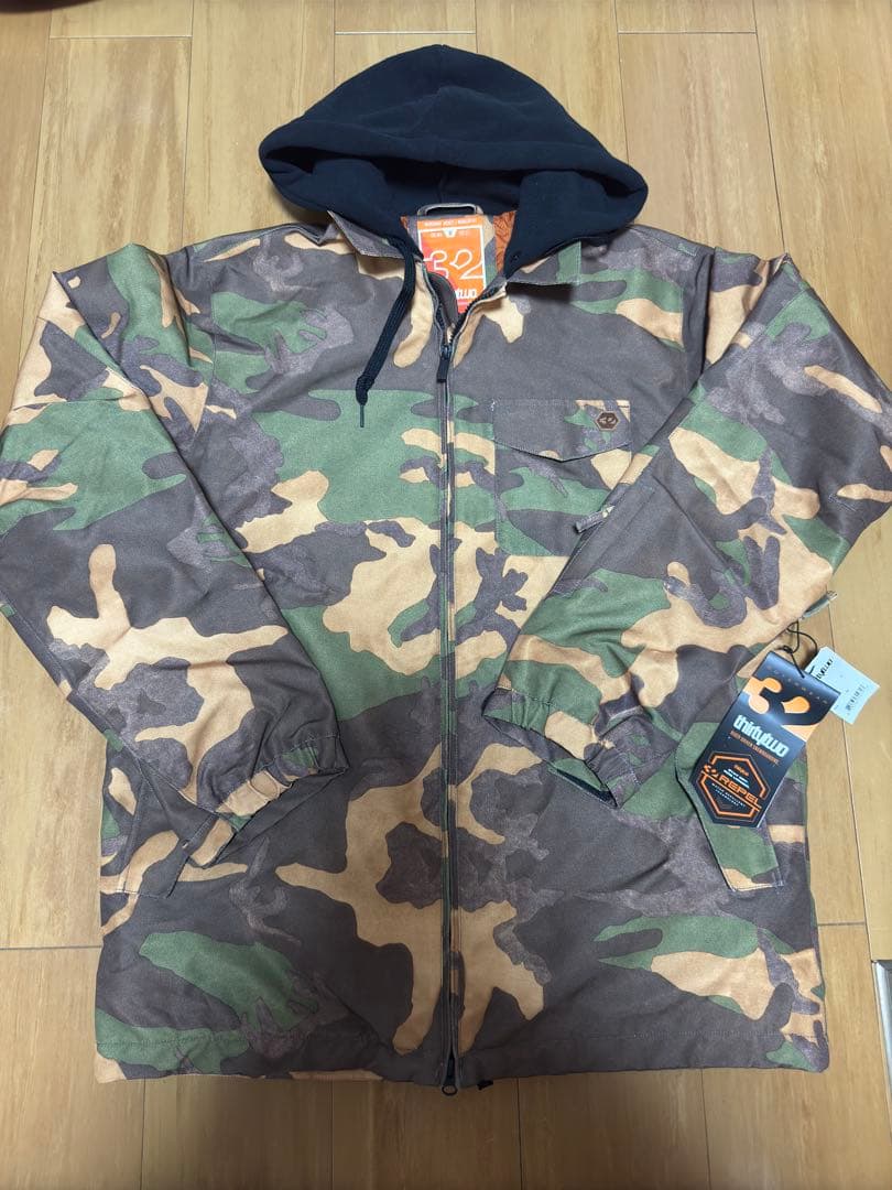 新品thirtytwo Merchant Jacket サイズM 迷彩