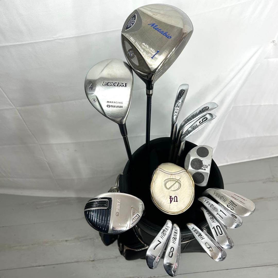 本格派　レディースゴルフクラブ　13本　フルセット　お試しセット　ゴルフセット