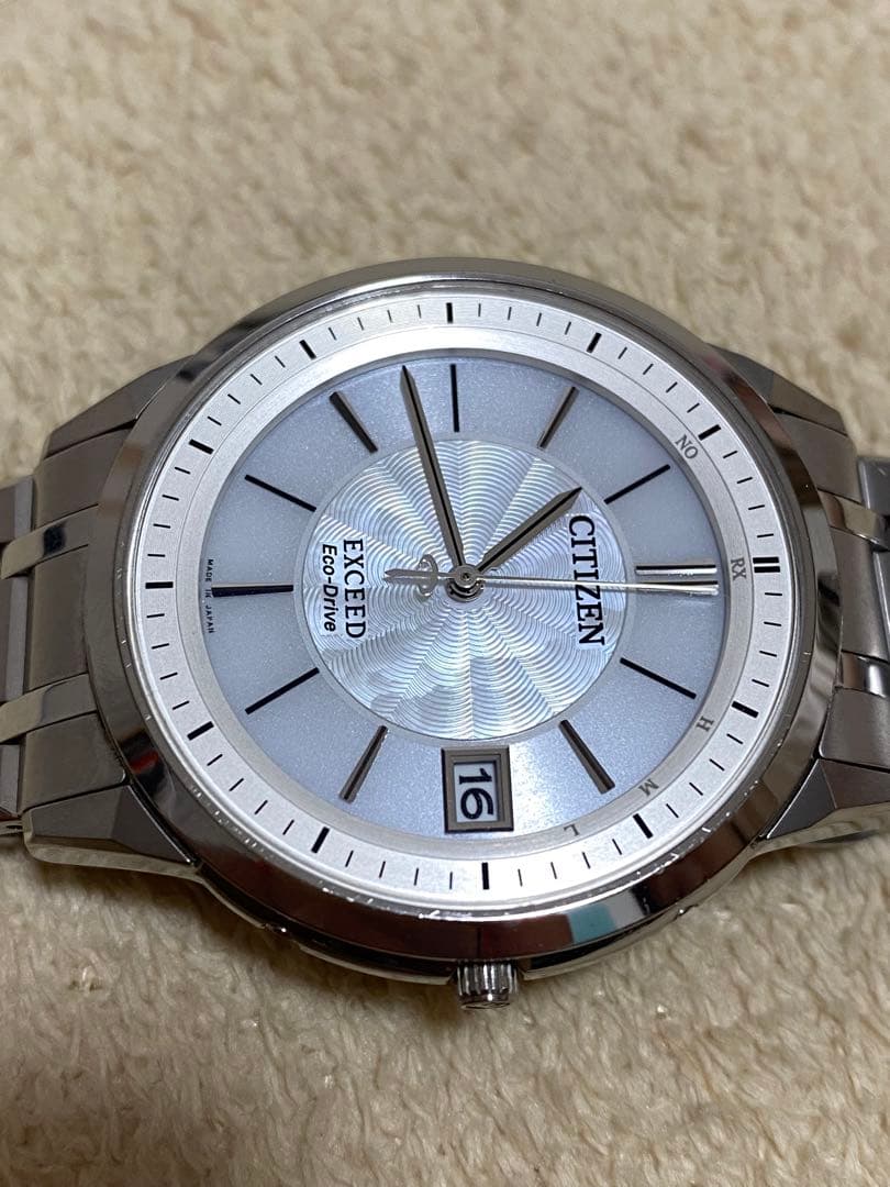 CITIZEN EXCEED Eco-Drive シルバー