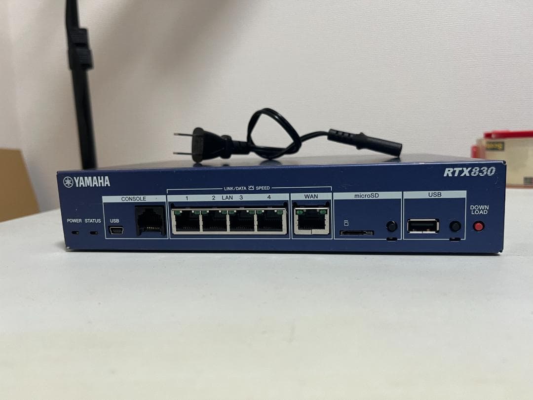 YAMAHA RTX830 有線LANルーター