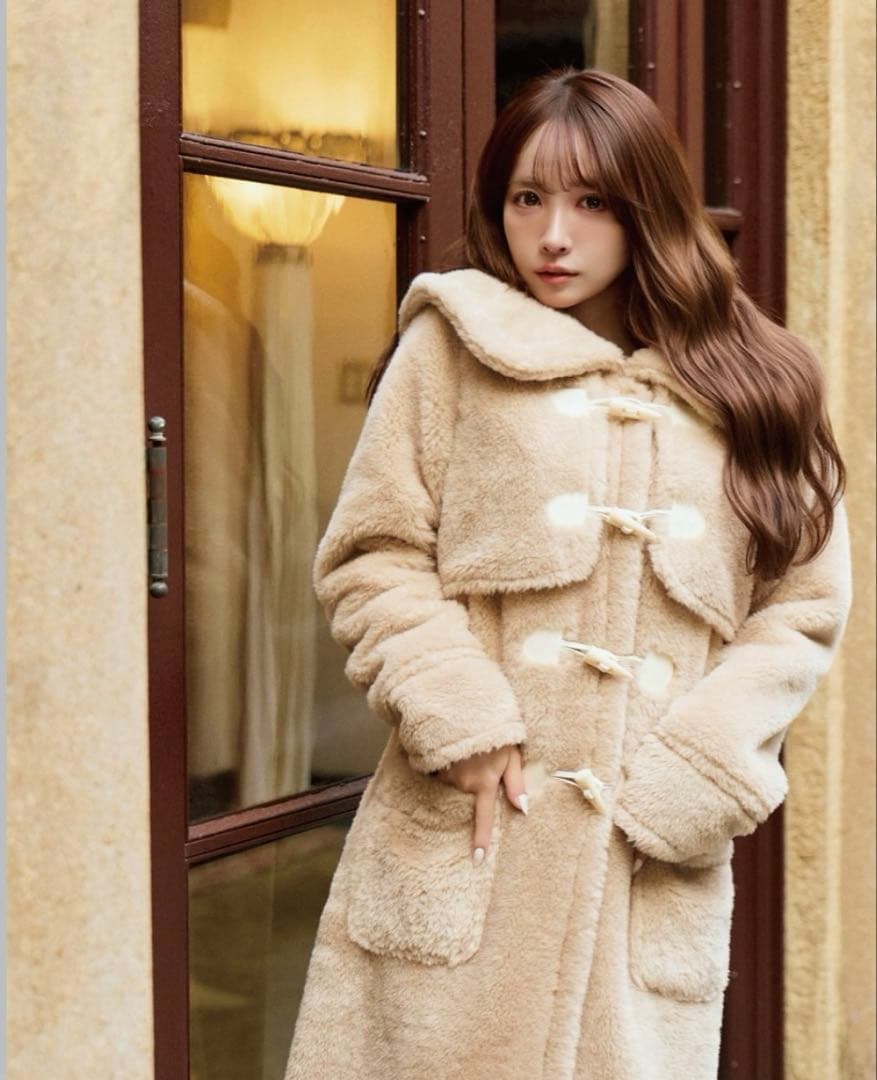 う*ん様 MISTREASS Fluffy Sailor Duffle Coat