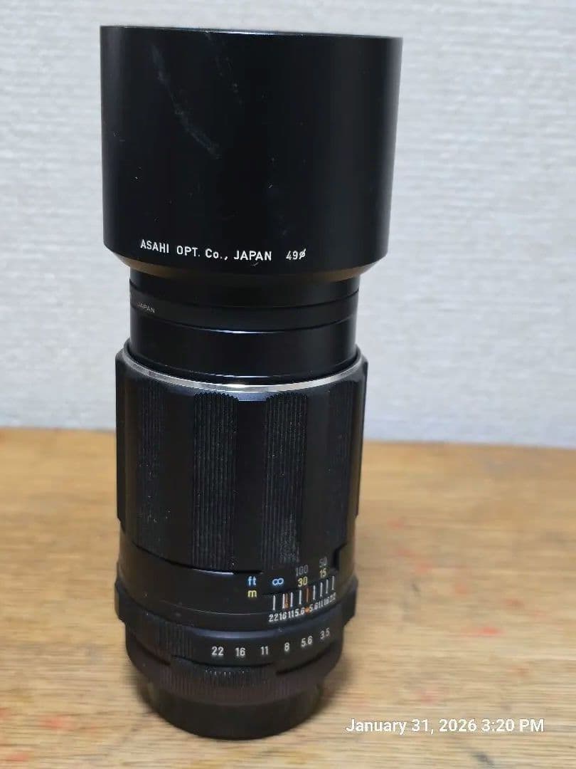 Asahi Opt. 135-200mm MC SKYLIGHT レンズ