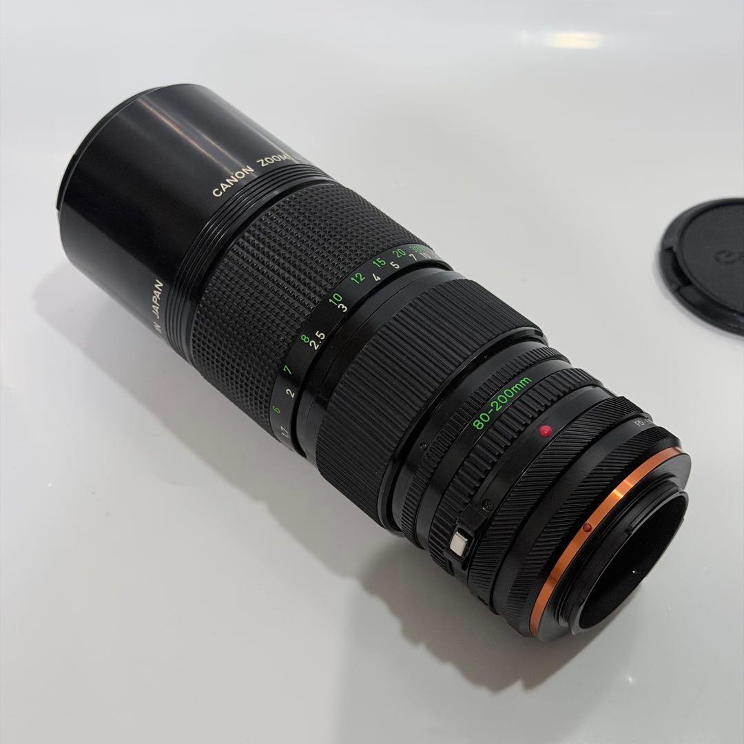 キャノン NEW FD 80-200mm F4 Eマウント変換