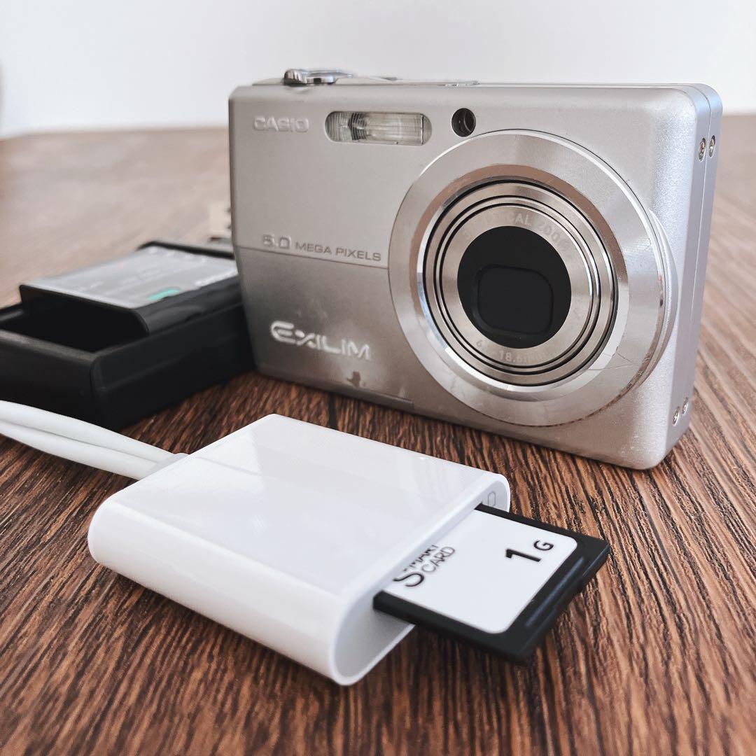 【動作品】CASIO EXILIM EX-Z600 デジタルカメラ　シルバー