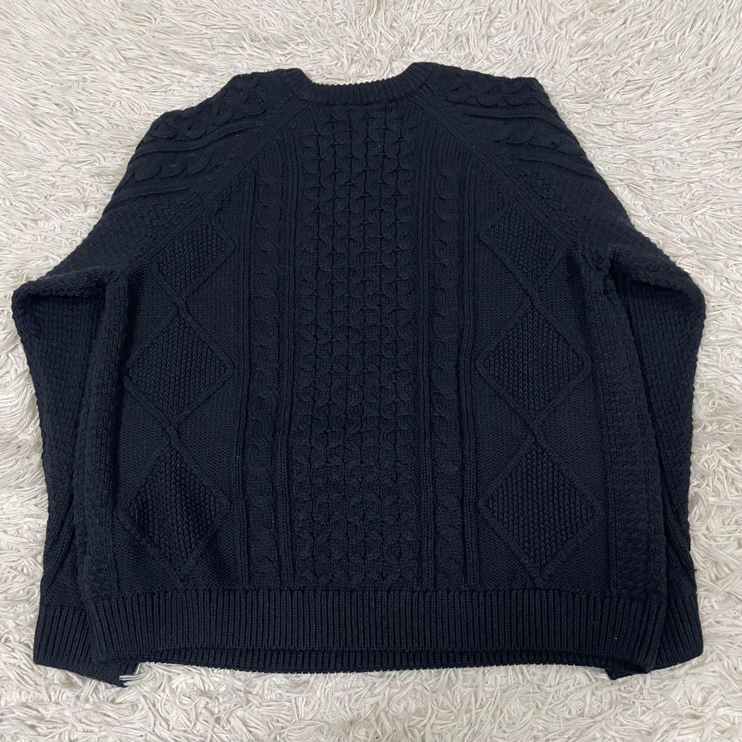 NIKE Cable Knit Sweater ケーブル ニット セーター XL