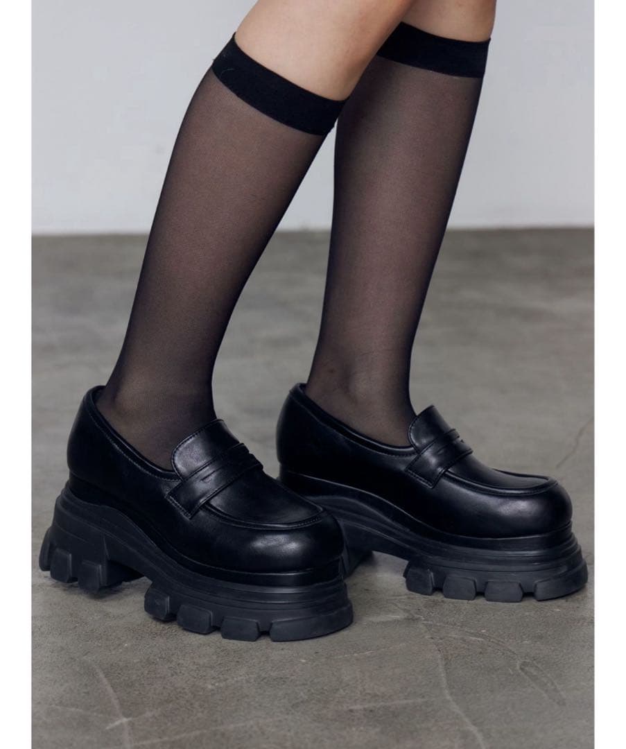 【☺︎】EMODA タンクソールバルキーローファー Lサイズ