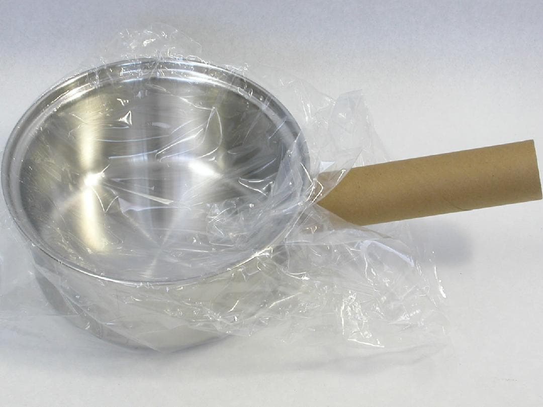 アムウェイ 大ソースパン 未使用品 料理本とスクラブバッズ1個付き IH対応品