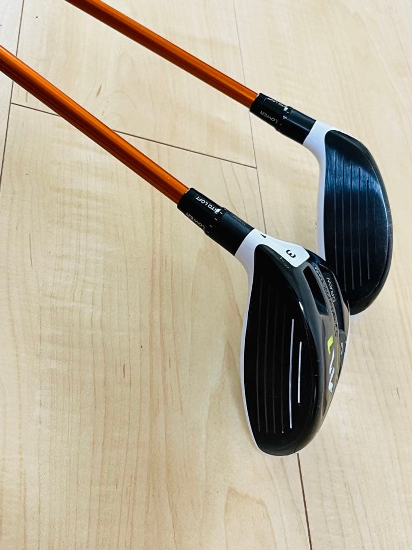 ジュンさん専用テーラーメイド　M1-3w/5w Tour AD DI-5S希少