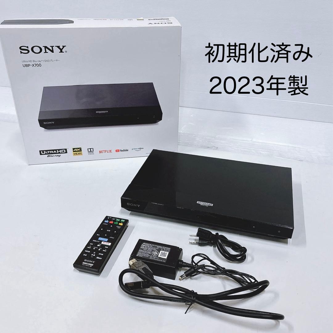 初期化済★ソニーUBP-X700 Ultra HD ブルーレイ/DVDプレーヤー